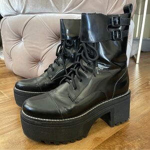 Jeffrey Campbell 'Melvin' Platform Boots - Size 9